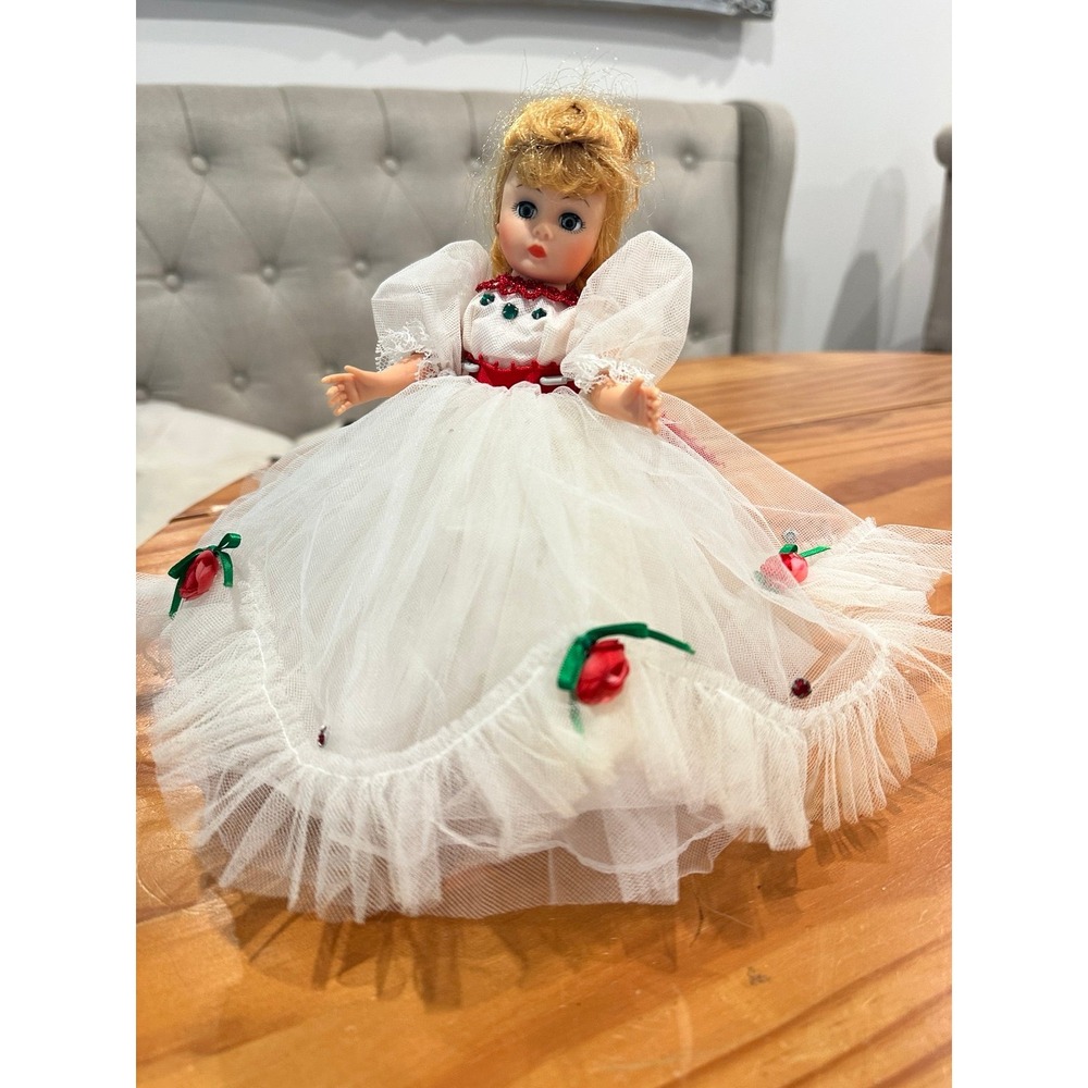 Vintage 1970's Madame Alexander Doll "Holly" Christmas 10"